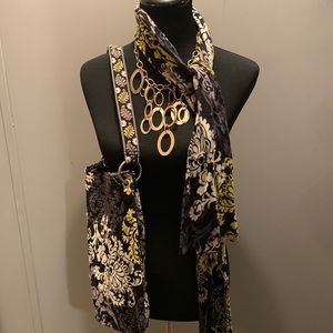 Vera Bradley Scarf and bag